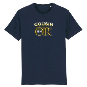t-shirt Cousin en or t-shirt Cousin en or