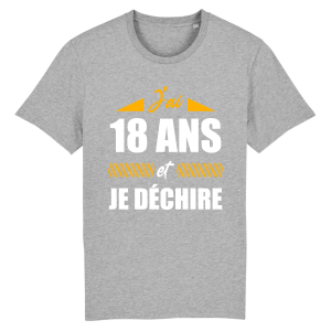 t-shirt anniversaire 18 ans Je dechire 5 t shirt anniversaire 18 ans Je dechire 5
