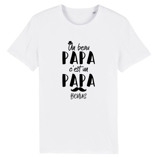 t-shirt beau-papa, papa bonus