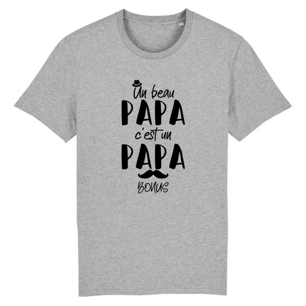 t-shirt beau-papa, papa bonus