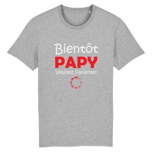 t shirt bientot papy veuillez patienter 6
