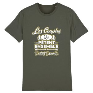 t-shirt couples qui petent restent ensemble, humour t-shirt couples qui petent restent ensemble, humour