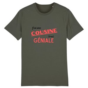 t-shirt cousine geniale t-shirt cousine geniale