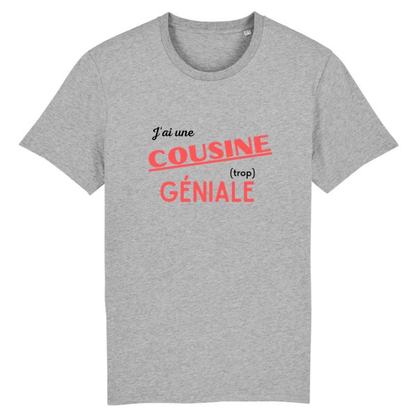 t-shirt cousine geniale