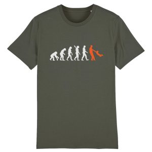 t-shirt evolution de l’homme papa t-shirt evolution de l’homme papa