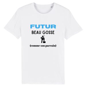 t-shirt filleul, future beau gosse comme son parrain t-shirt filleul, future beau gosse comme son parrain