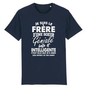 t shirt frere dune soeur geniale humour 8
