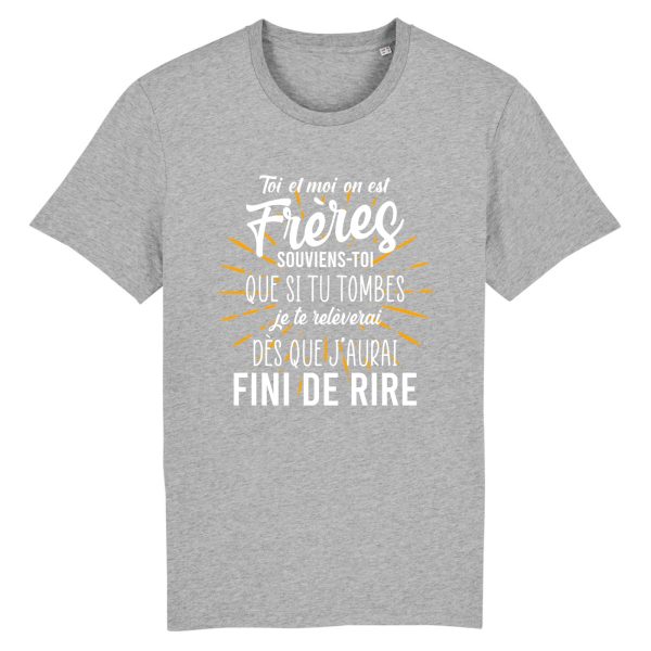 t-shirt frere humour