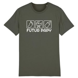 t-shirt futur papy, je vais etre papy t-shirt futur papy, je vais etre papy