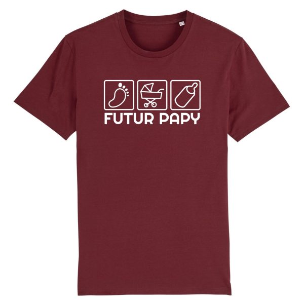 t-shirt futur papy, je vais etre papy