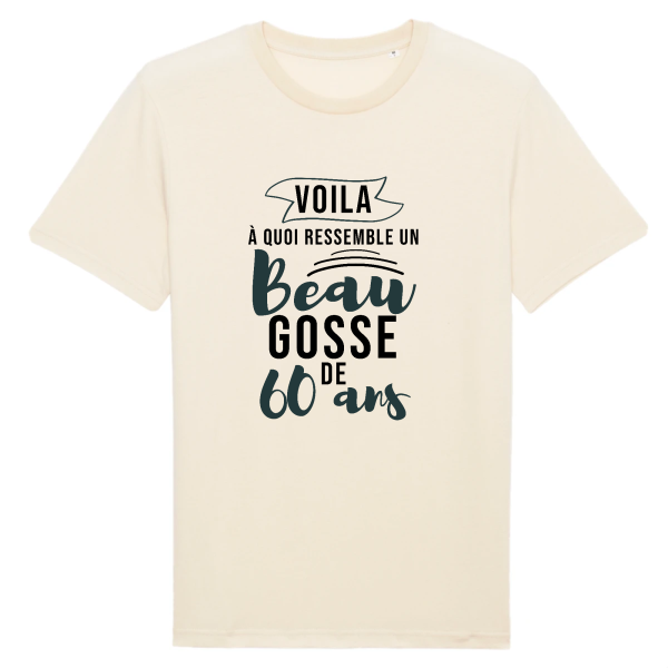 t-shirt homme 60 ans beau gosse