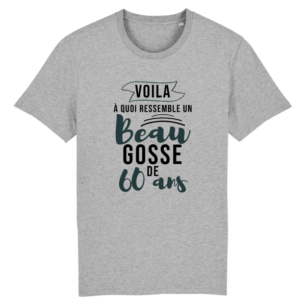 t-shirt homme 60 ans beau gosse