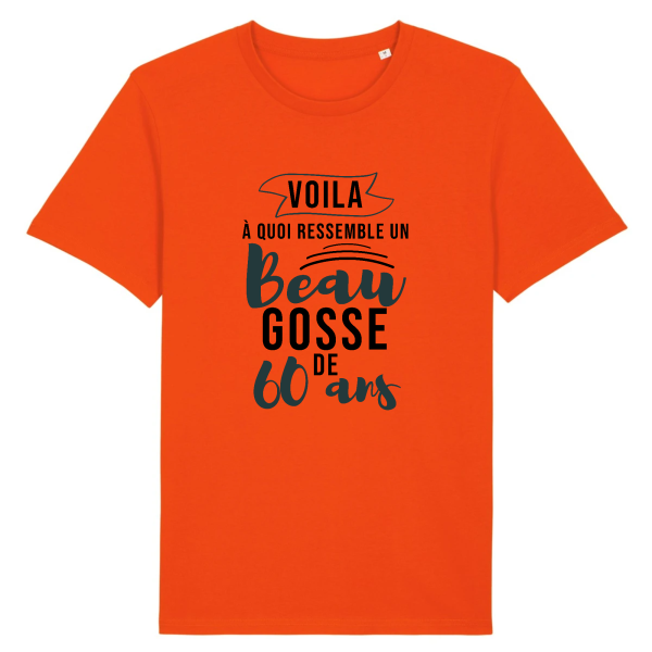 t-shirt homme 60 ans beau gosse