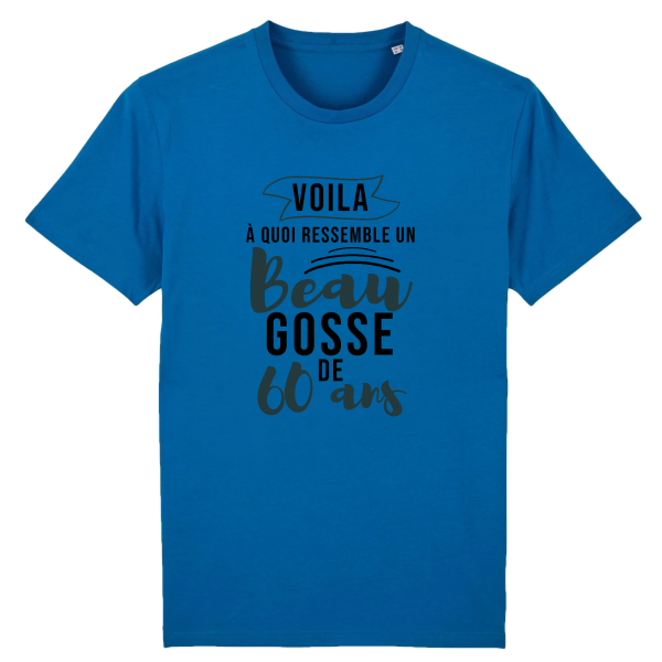 t-shirt homme 60 ans beau gosse