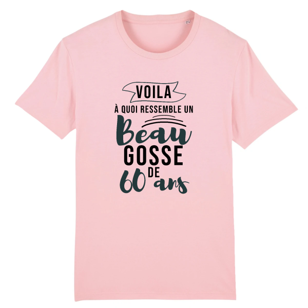 t-shirt homme 60 ans beau gosse