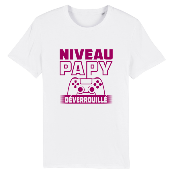 t-shirt je vais etre papy, futur papy geek console