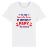 t-shirt je vais etre papy, meilleur futur papy