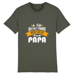 t-shirt la fille qui m’appelle papa, cadeaux t-shirt la fille qui m’appelle papa, cadeaux
