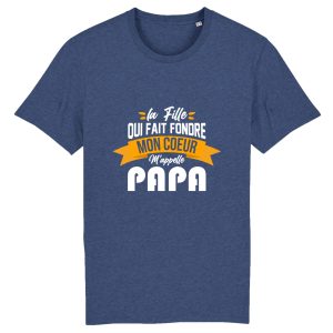 t shirt la fille qui mappelle papa cadeaux 3