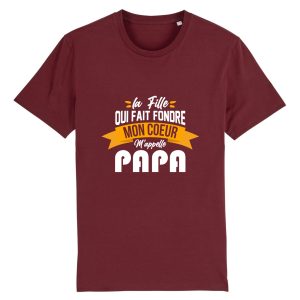 t shirt la fille qui mappelle papa cadeaux 4