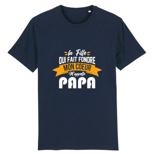 t shirt la fille qui mappelle papa cadeaux 5