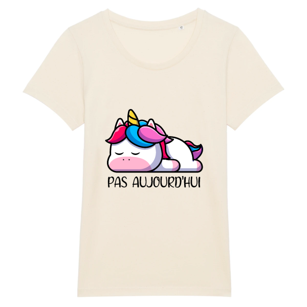 t-shirt licorne pas en forme