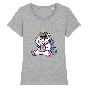 t-shirt licorne portable, smartphone t-shirt licorne portable, smartphone