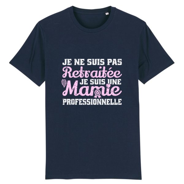 t-shirt mamie professionnelle retraitee