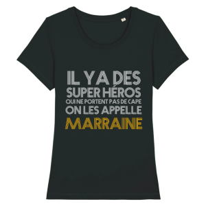 t-shirt marraine super heros t-shirt marraine super heros