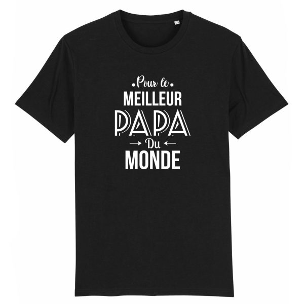 t-shirt meilleur papa du monde, cadeau papa