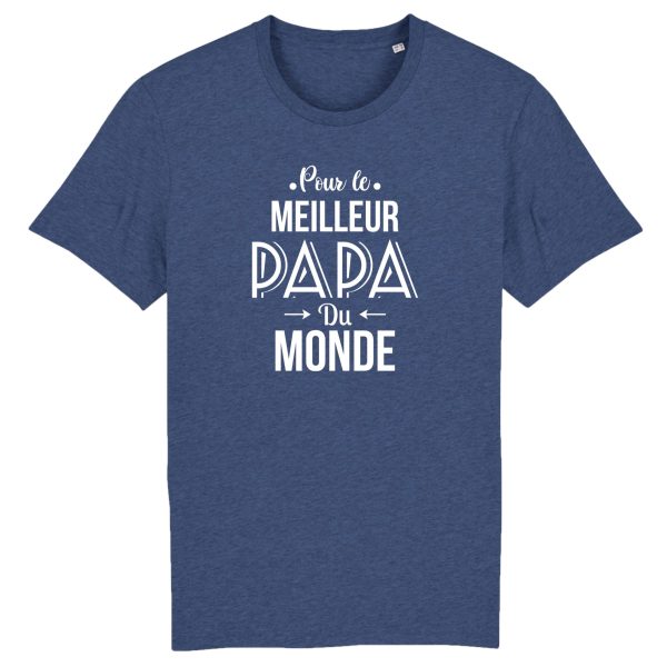 t-shirt meilleur papa du monde, cadeau papa