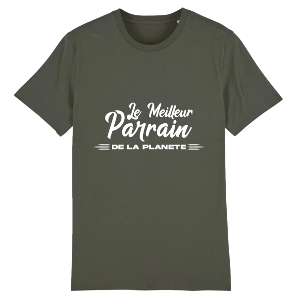 t-shirt meilleur parrain de la planete