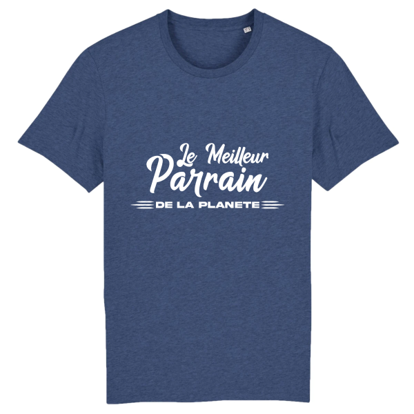 t-shirt meilleur parrain de la planete