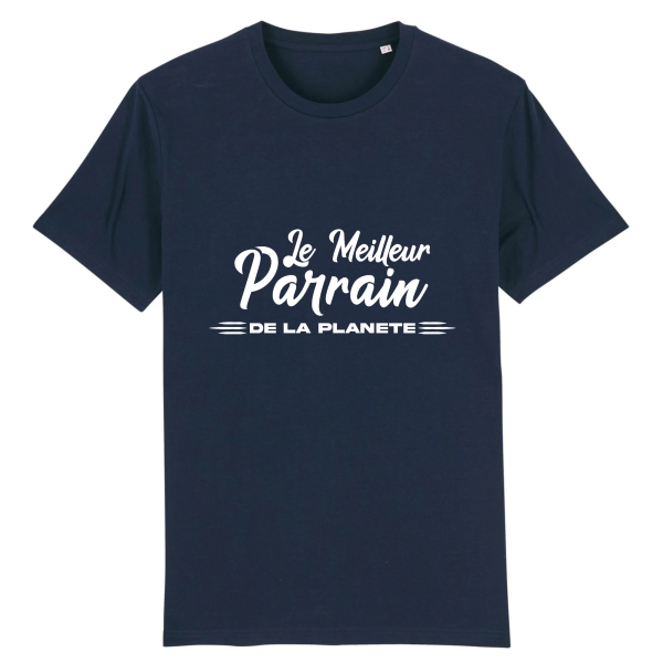 t-shirt meilleur parrain de la planete