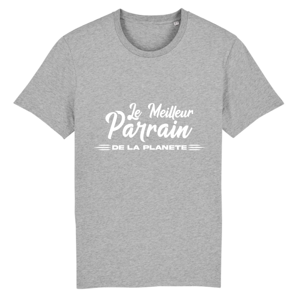 t-shirt meilleur parrain de la planete