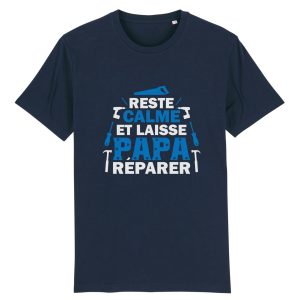 t shirt papa bricoleur reste calme 5