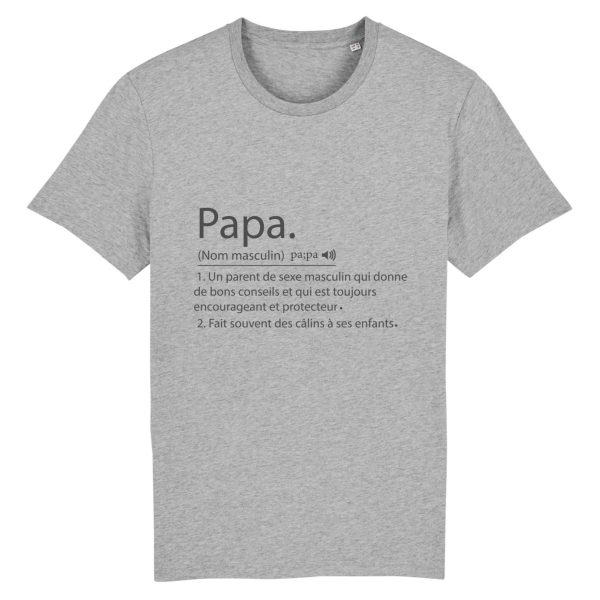 t-shirt papa definition