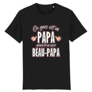 t-shirt papa et beau-papa, genial t-shirt papa et beau-papa, genial