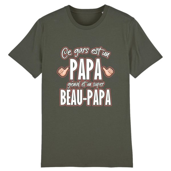 t-shirt papa et beau-papa, genial