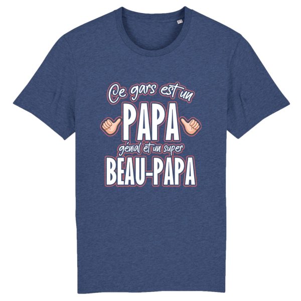 t-shirt papa et beau-papa, genial