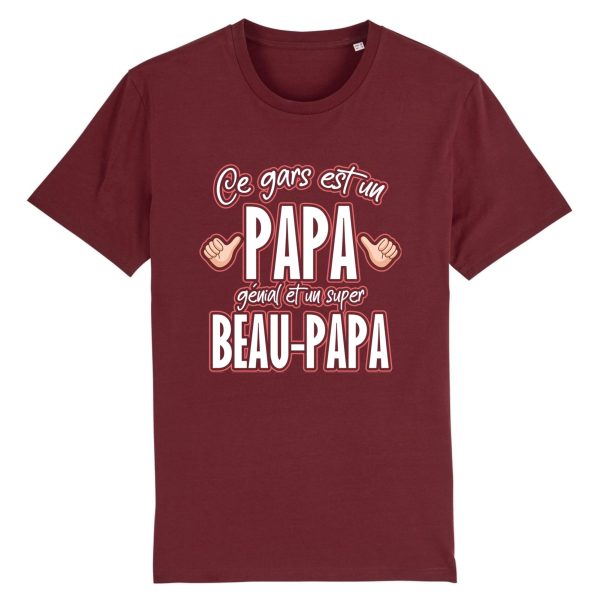 t-shirt papa et beau-papa, genial