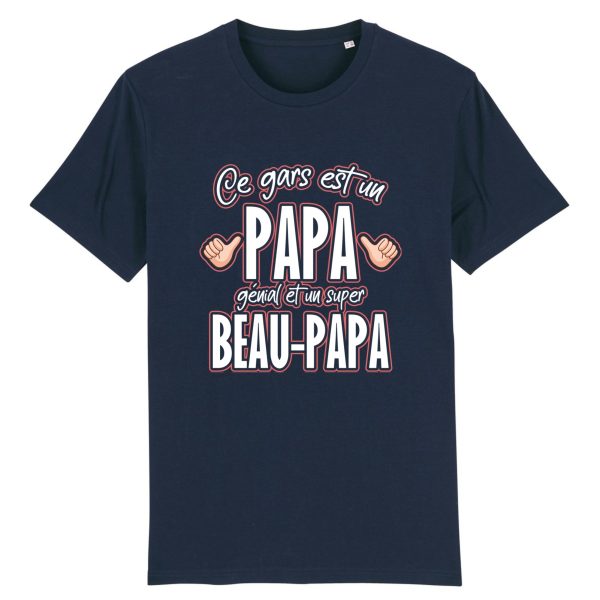 t-shirt papa et beau-papa, genial