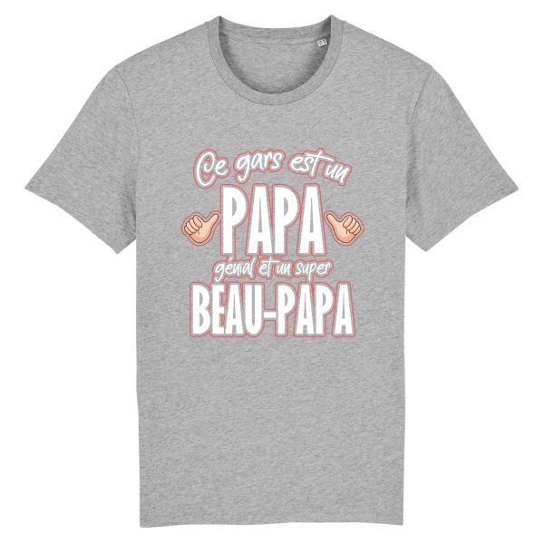 t-shirt papa et beau-papa, genial