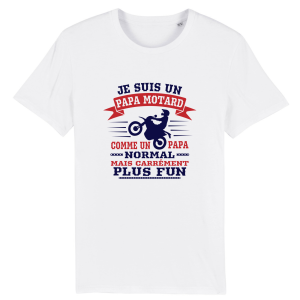 t-shirt papa motard, humour t-shirt papa motard, humour