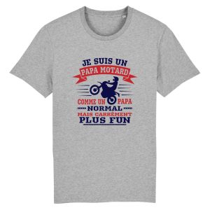 t shirt papa motard humour 5