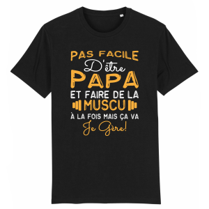 t-shirt papa musculation t-shirt papa musculation