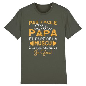 t-shirt papa musculation t-shirt papa musculation