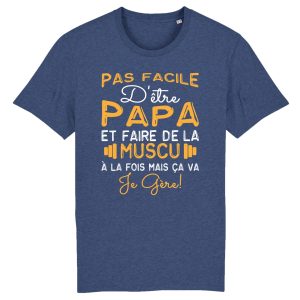 t shirt papa musculation 3
