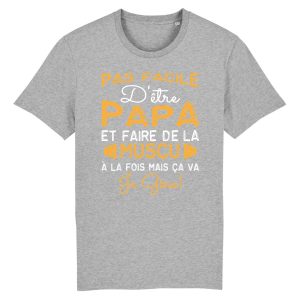 t shirt papa musculation 5