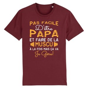t shirt papa musculation 6